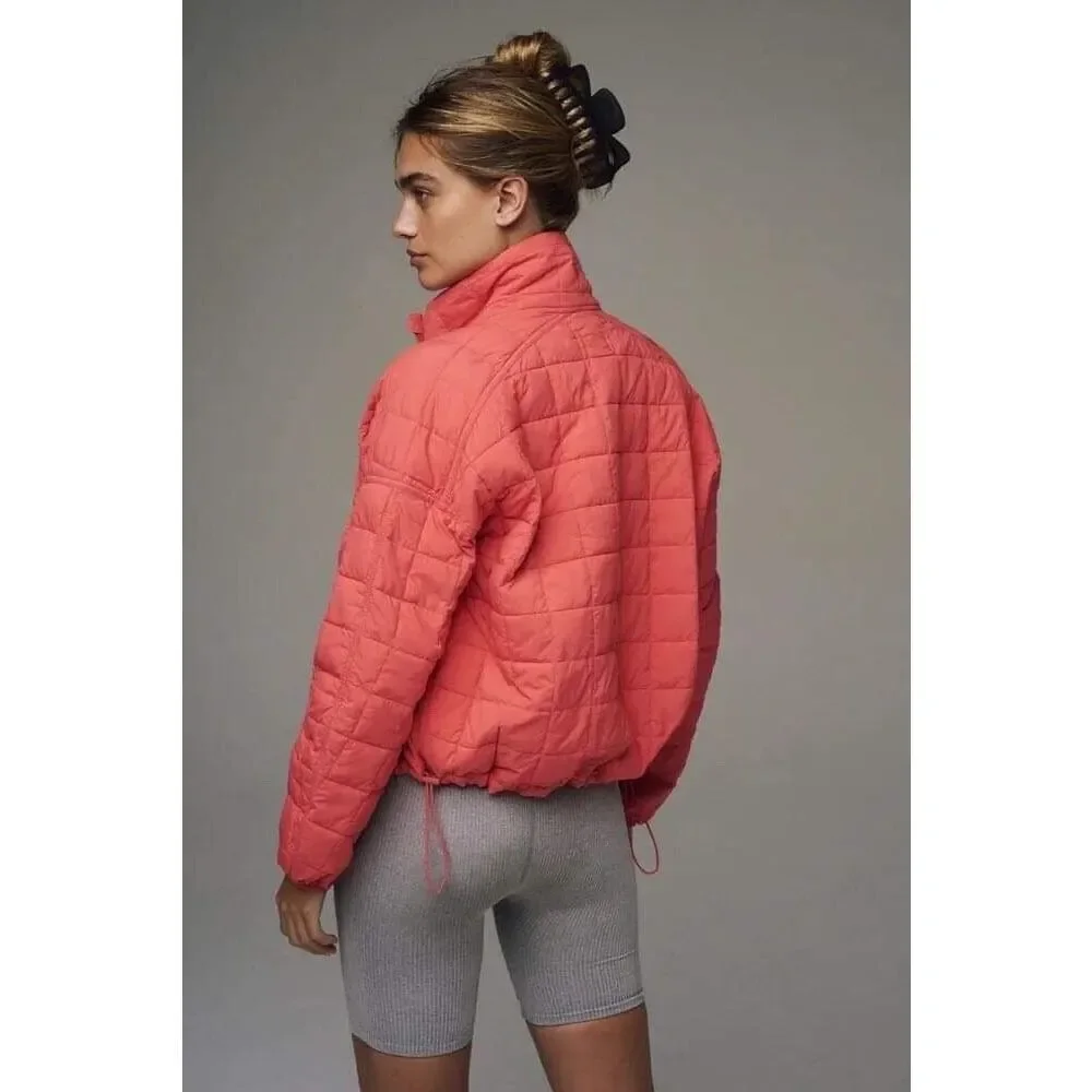 NEW Free People Poppy Packable Puffer Jacket Size L